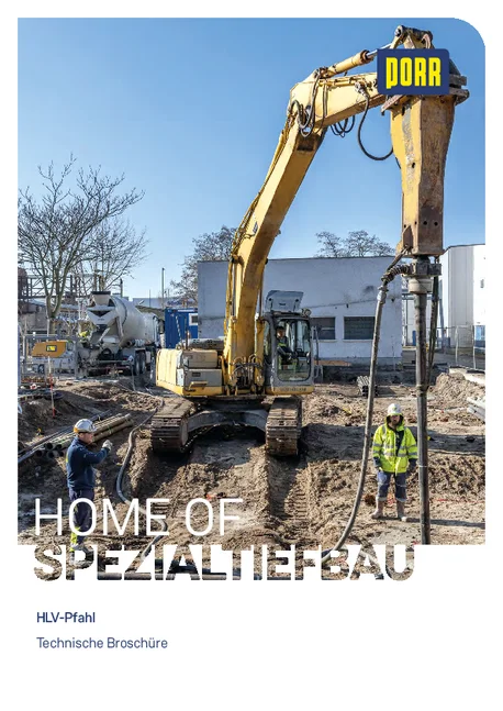 Technische Broschuere HLV Pfahl