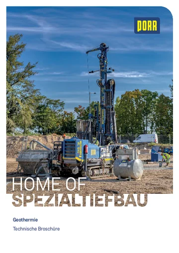 Technische Broschuere Geothermie