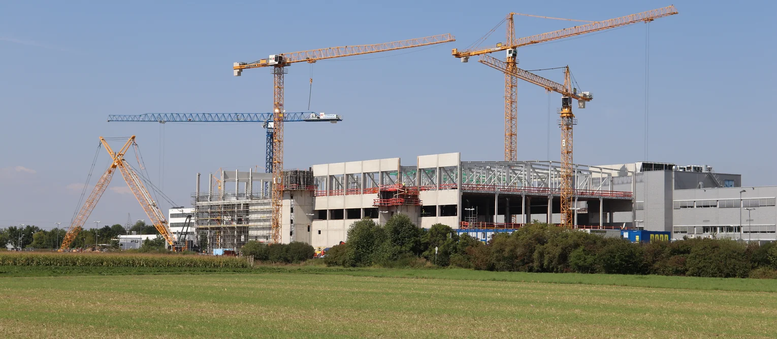 Bild zeigt das Projekt Osram Geb. 34, Regensburg - Halbleiterproduktion