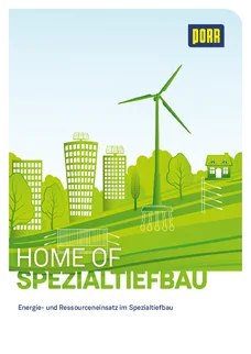 Spezialtiefbau Nachhaltigkeit