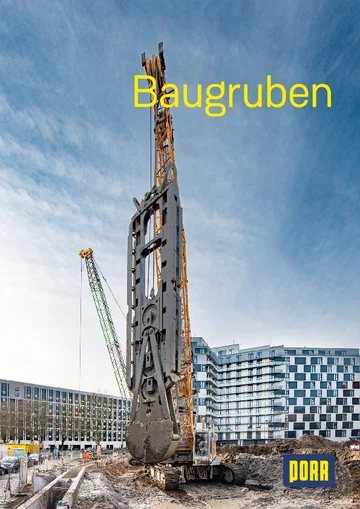 Technische Broschuere Baugruben