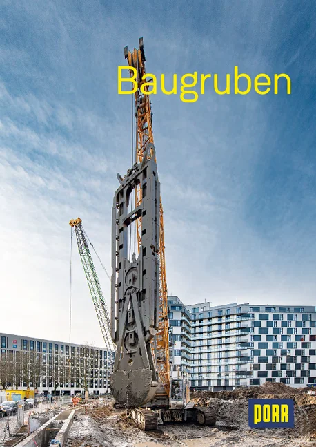 Technische Broschuere Baugruben