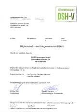PORR DE VERKEHRSWEGEBAU Mitgliedschaft Guetegemeinschaft DSH D