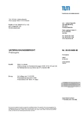 PORR DE Mineralische Rohstoffe Pruefzeugnis TUM Gesteinskoernungen fuer Fahrbahndecken aus Beton nach TL Gestein StB 28.06.2023