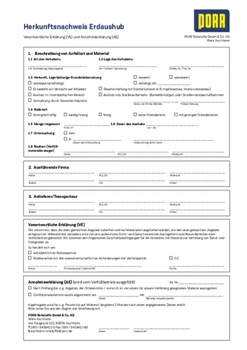 Herkunfsnachweis Erdaushub 01 2023