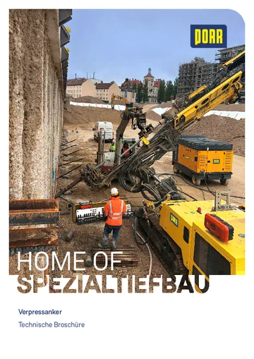 Technische Broschuere Verpressanker