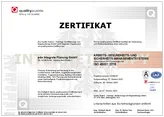 PORR DE Zertifikate PDE ISO 45001 2018 Deutsch PORR DE Zertifikate PDE ISO 45001 2018 Deutsch