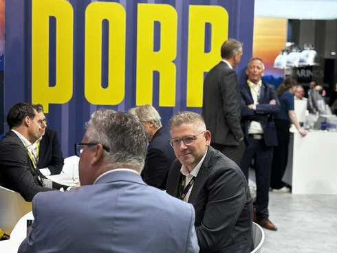 Messegespräch auf der Expo Real