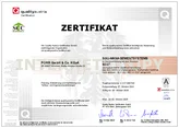 PORR DE SCC Zertifikat PORR Deutsch