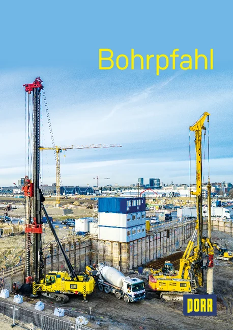 Technische Broschuere Bohrpfahl