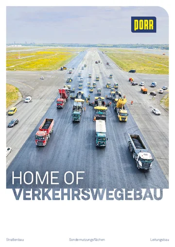 PORR Broschuere Verkehrswegebau