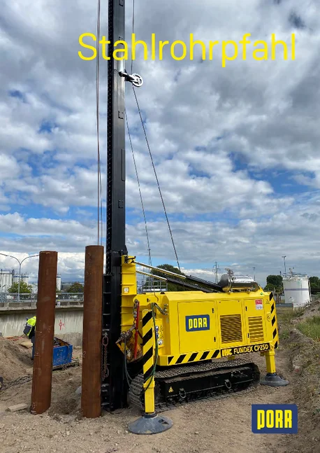 Technische Broschuere Stahlrohrpfahl
